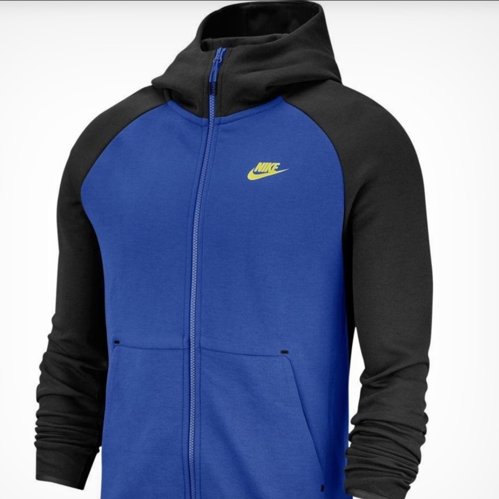 MENS NIKE NSW TECH FLEECE FULL-ZIP HOODIE LARGE